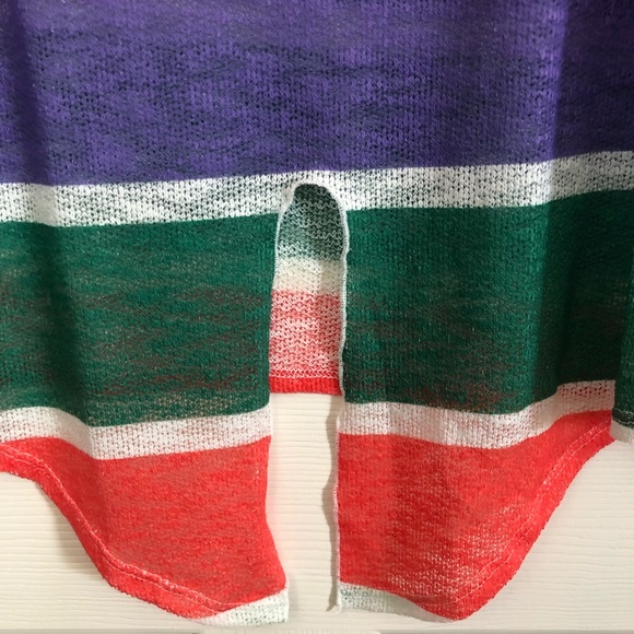 **CLEARANCE** Bibi NWOT L Striped Sweater - Picture 4 of 6